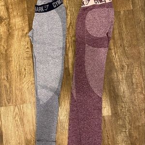 2 pairs of Gym Shark Yoga pants